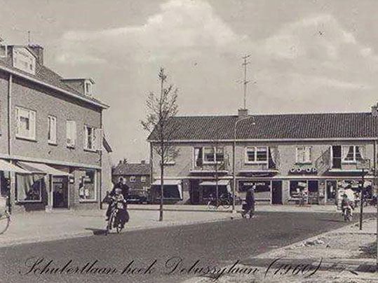 Het Schubertplein vroeger